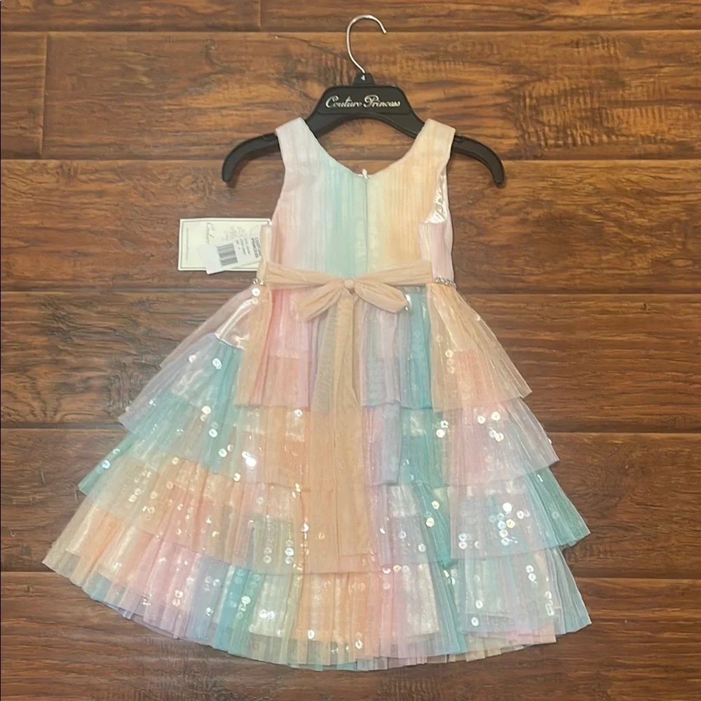 Couture princess dress size 4 - Picture 4 of 4